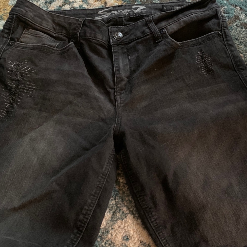 💰Skinny Seven jeans - black size 16